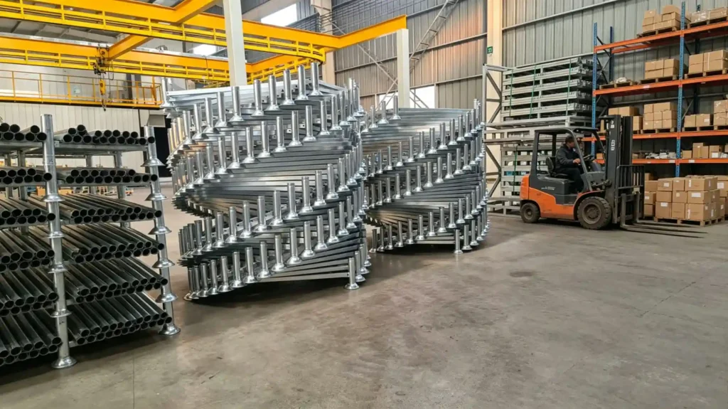 Custom Pipe Storage Rack