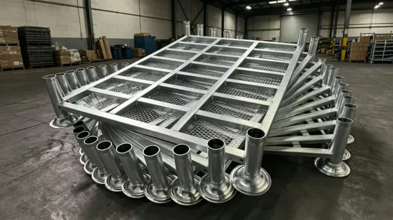 Hot-Dip Galvanized Storage Shelving