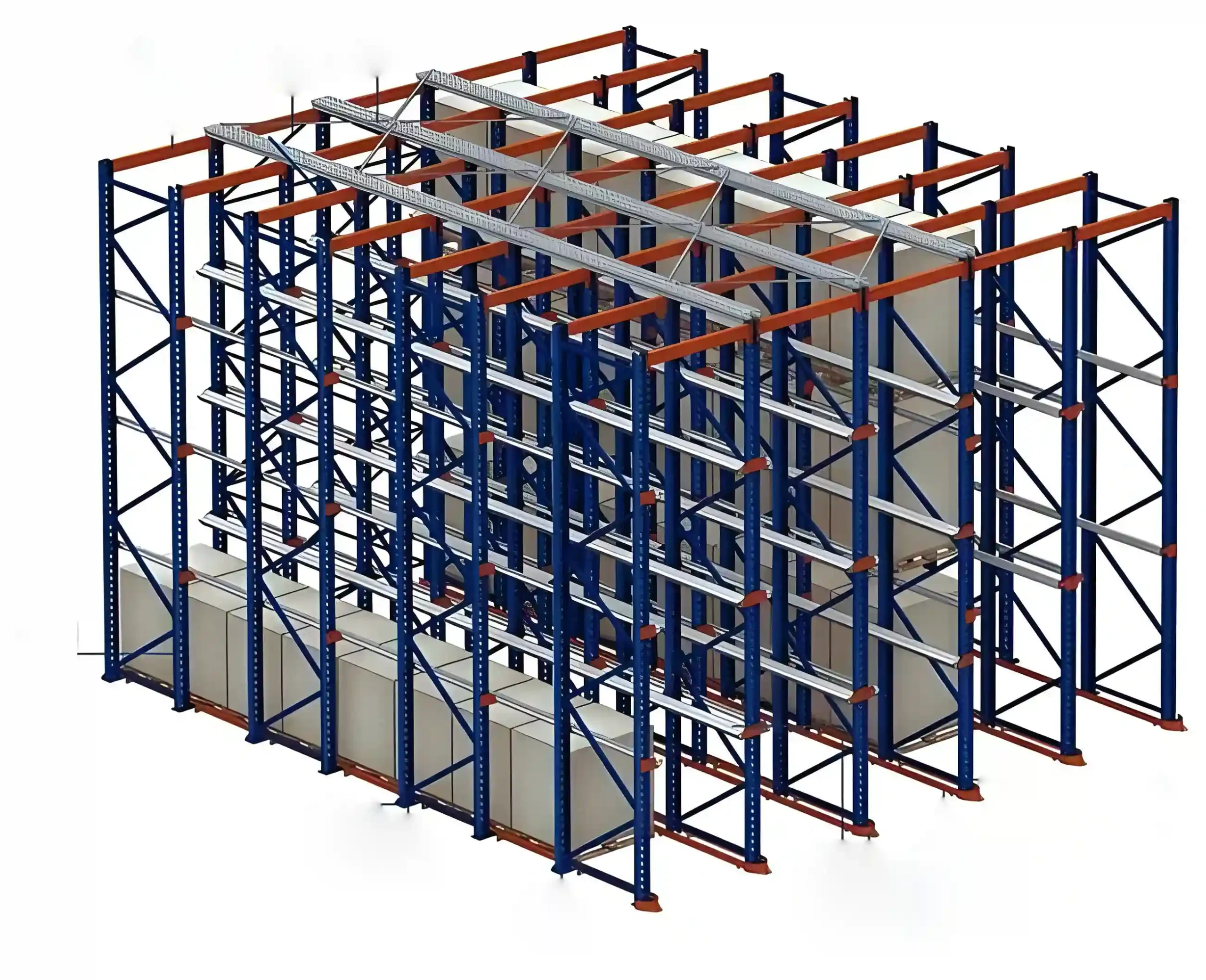 Narrow aisle racking system (VNA)