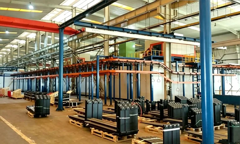 powder coating line