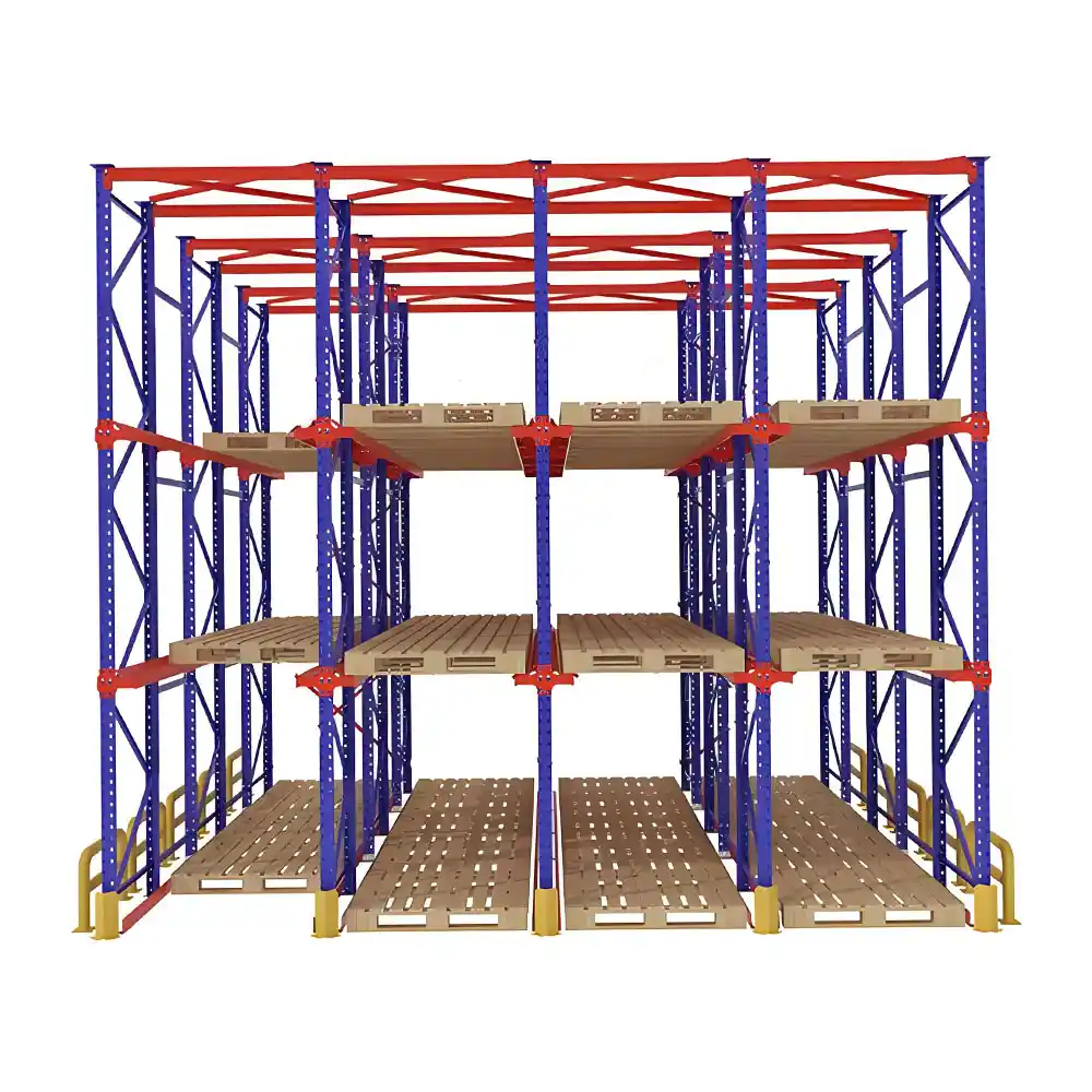 drive-thru pallet rack