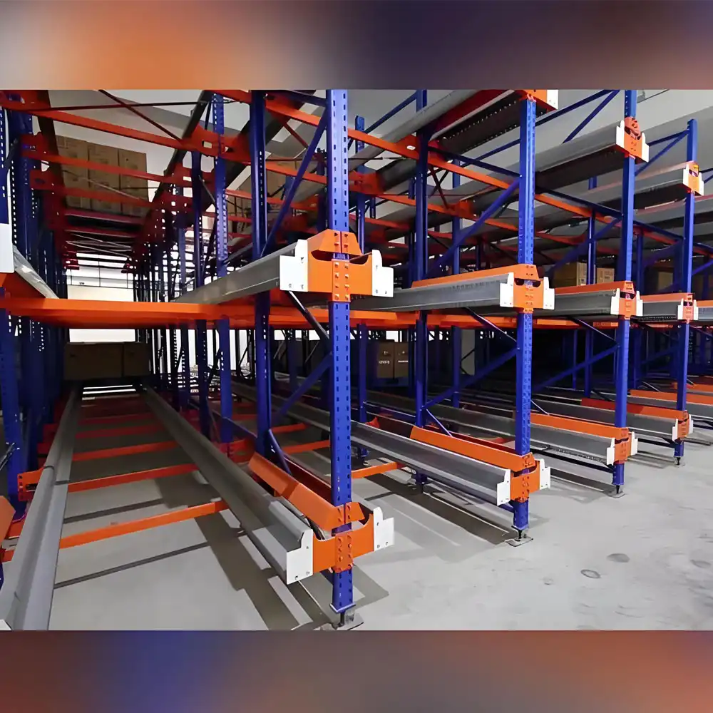 FIFO pallet storage