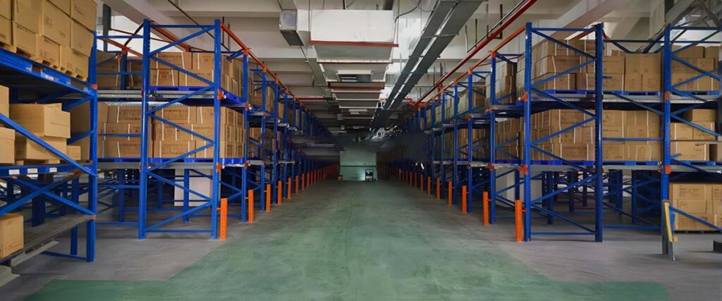 pallet rack dimensions/components
