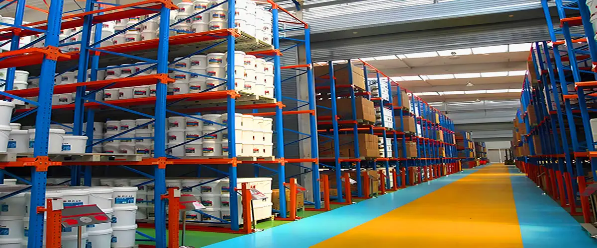 drive-thru pallet rack