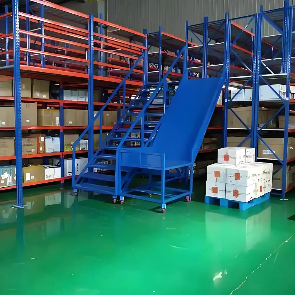 mezzanine racking system