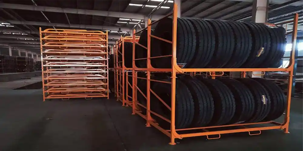 Truck & Heavy-Duty Tire Storage Racks