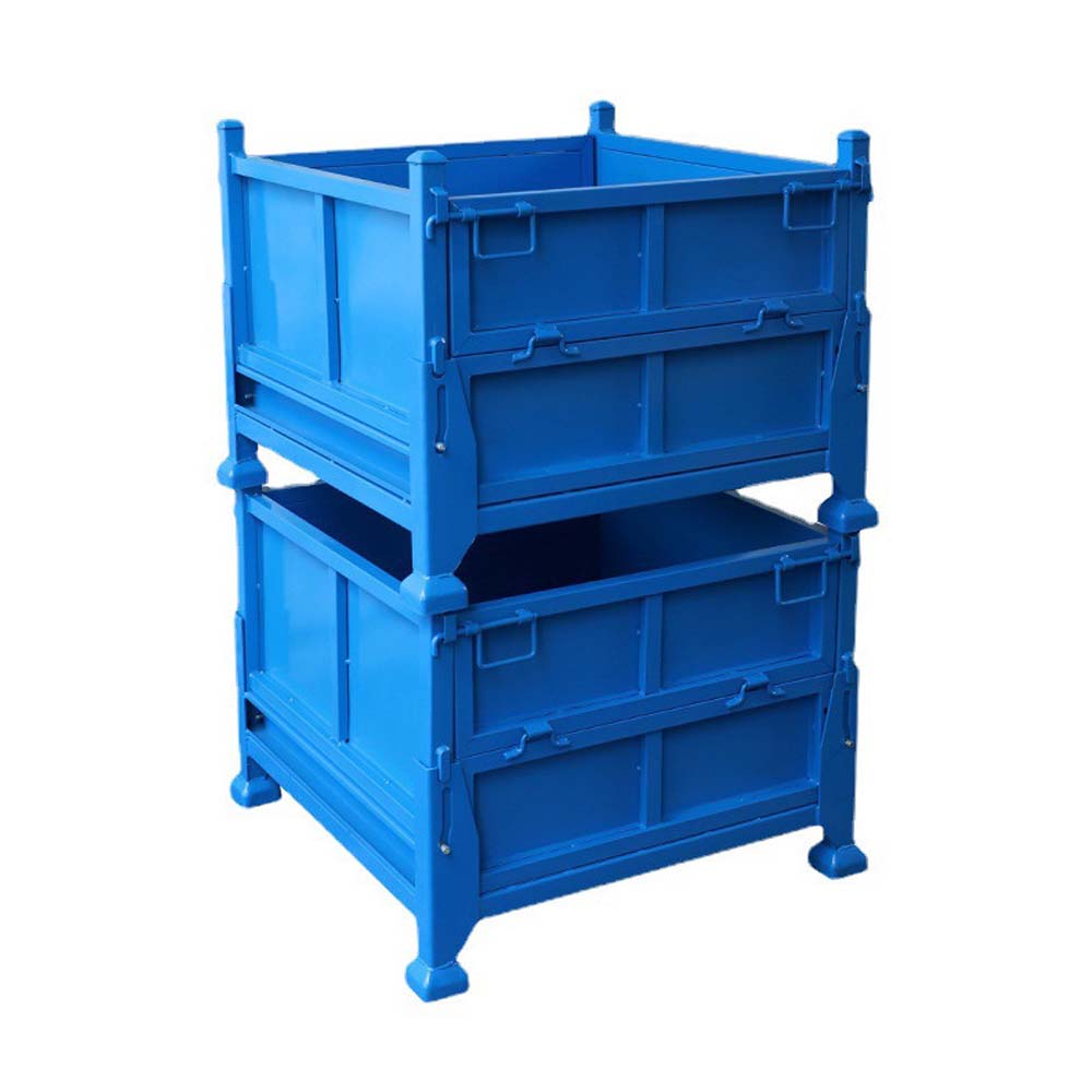 Foldable 4-Side Solid Steel Sheet Tool Cage Storage - Image 3