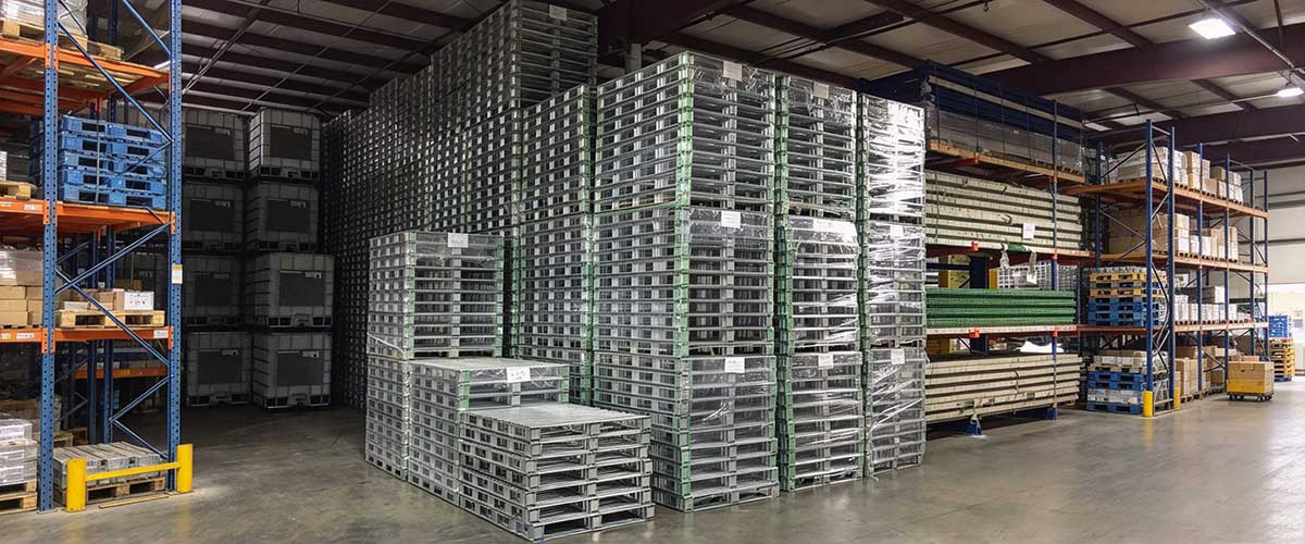 Heavy-Duty Steel Pallets