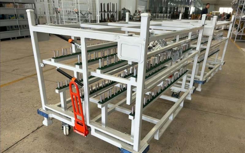 automotive parts storage racks