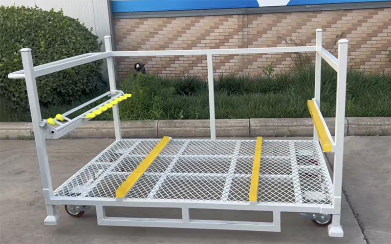automotive parts shipping racks